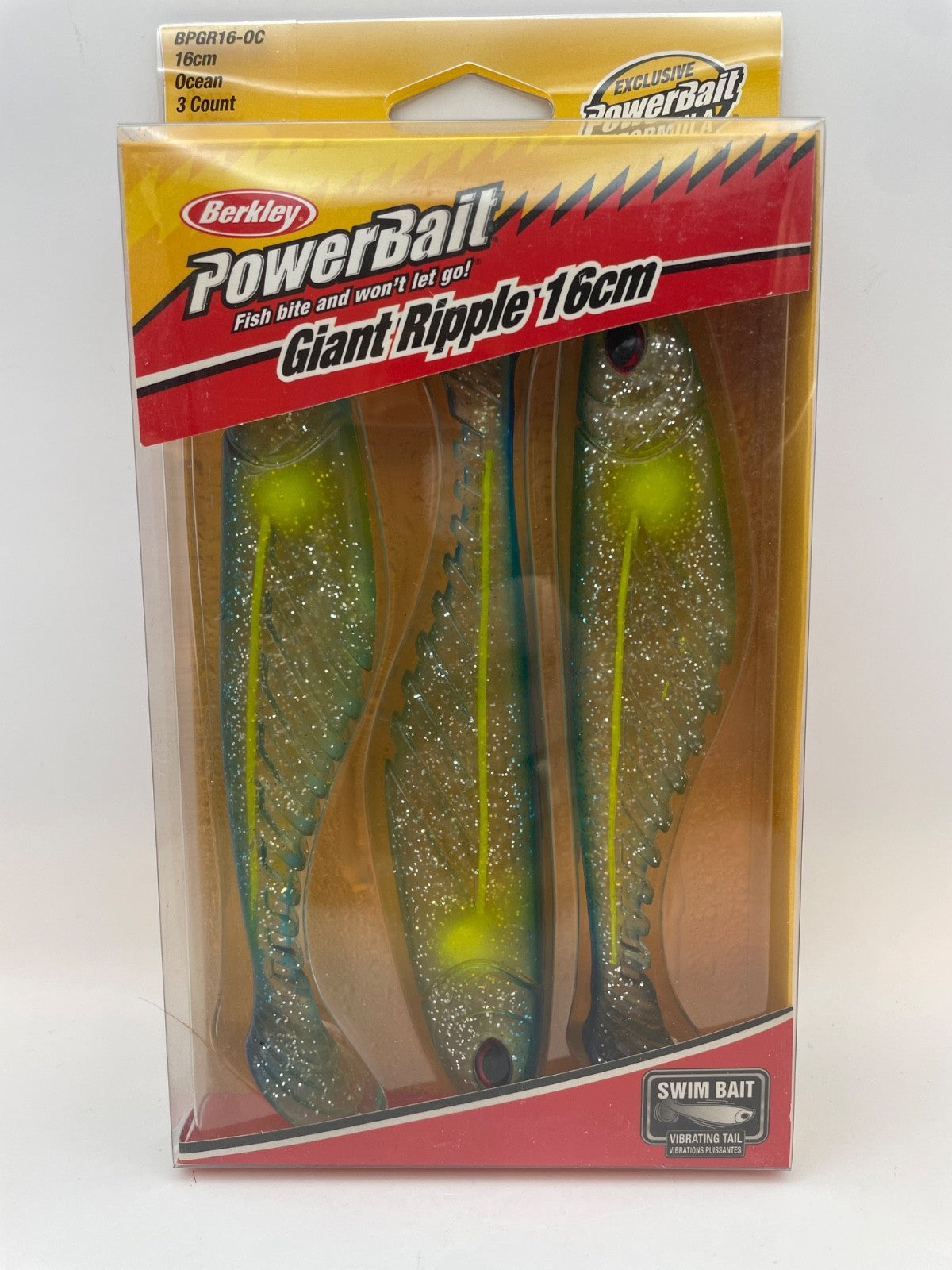 Berkley PowerBait Giant Ripple 16cm Gummifisch Angelzubehör0