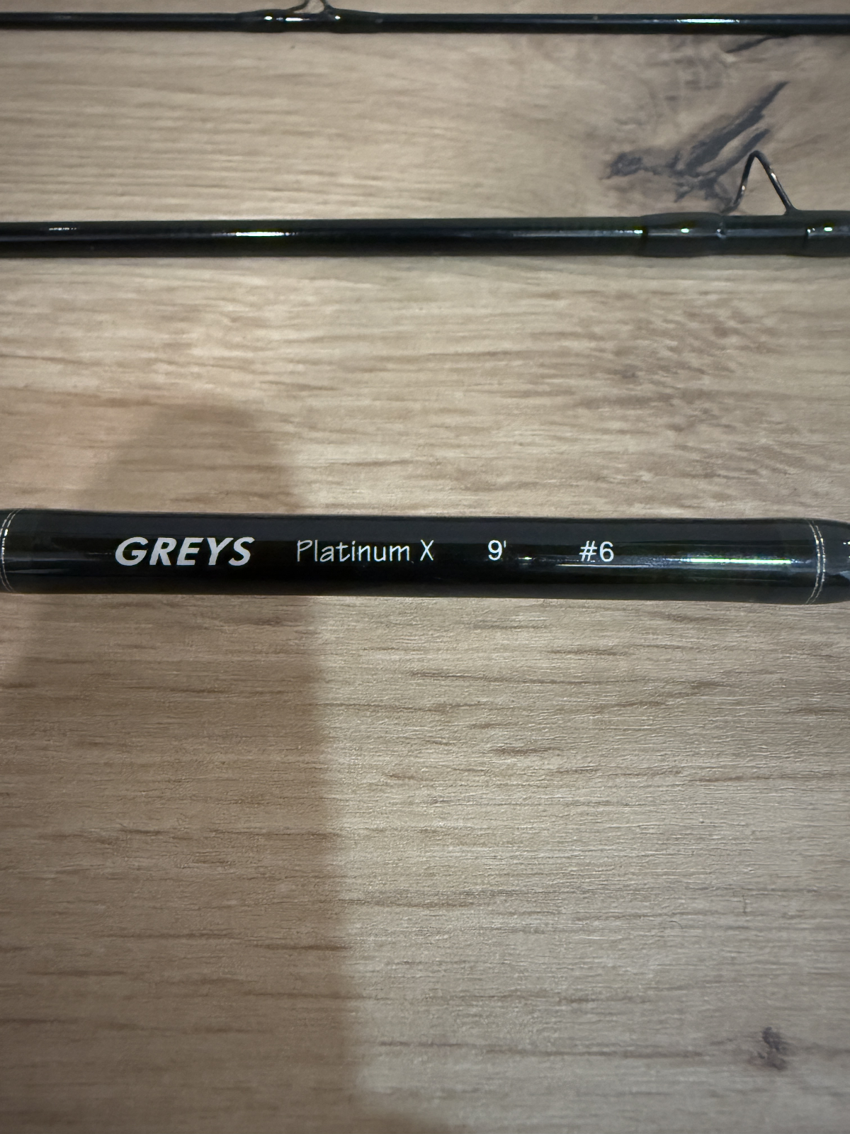 Greys Platinum X 9" #6 , Fliegenrute2