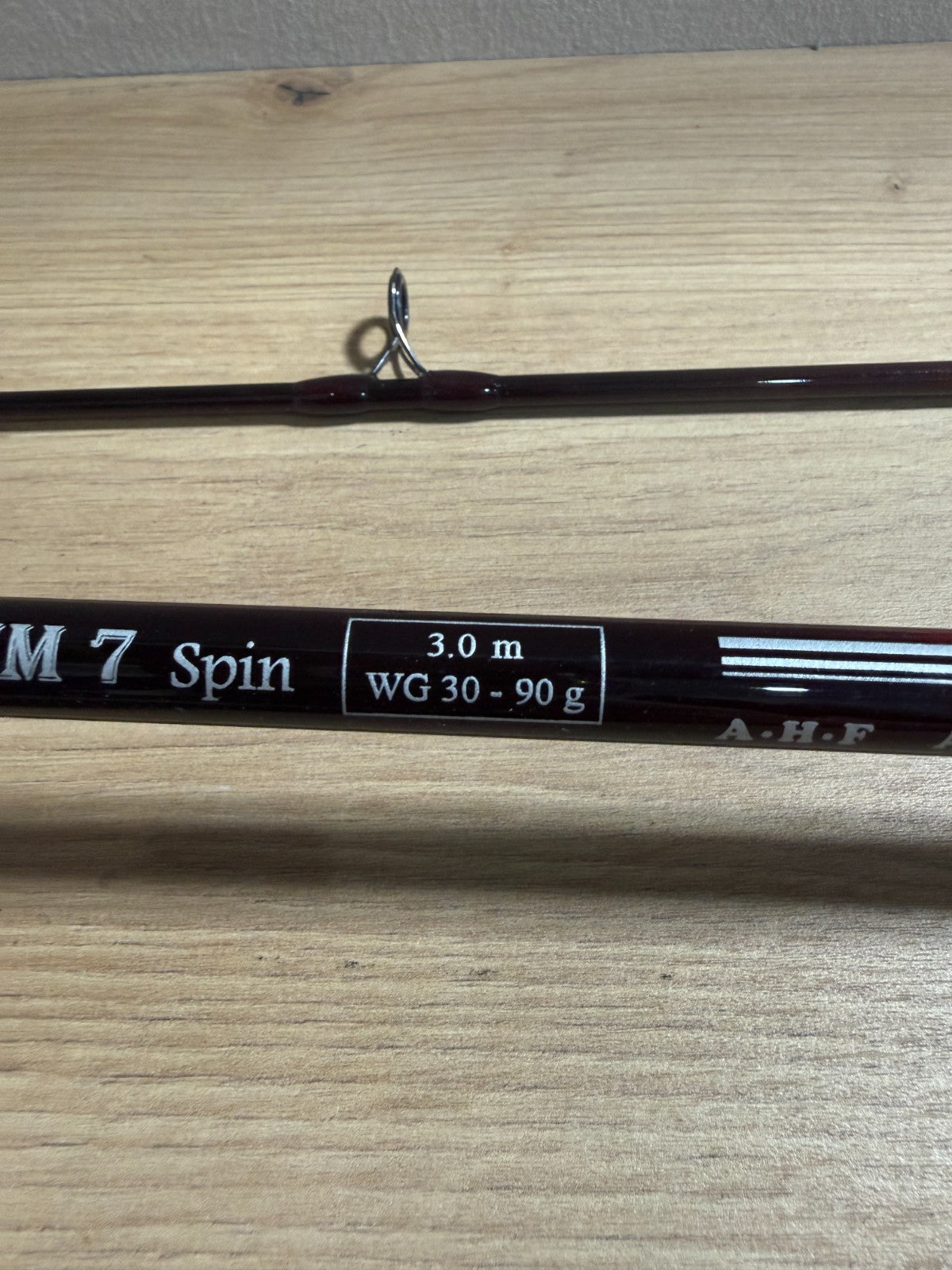 AHF A. Leitner Dyna Cast IM-7 Spin 300cm 30-90g | Schwere Spinnrute Hecht Wels4