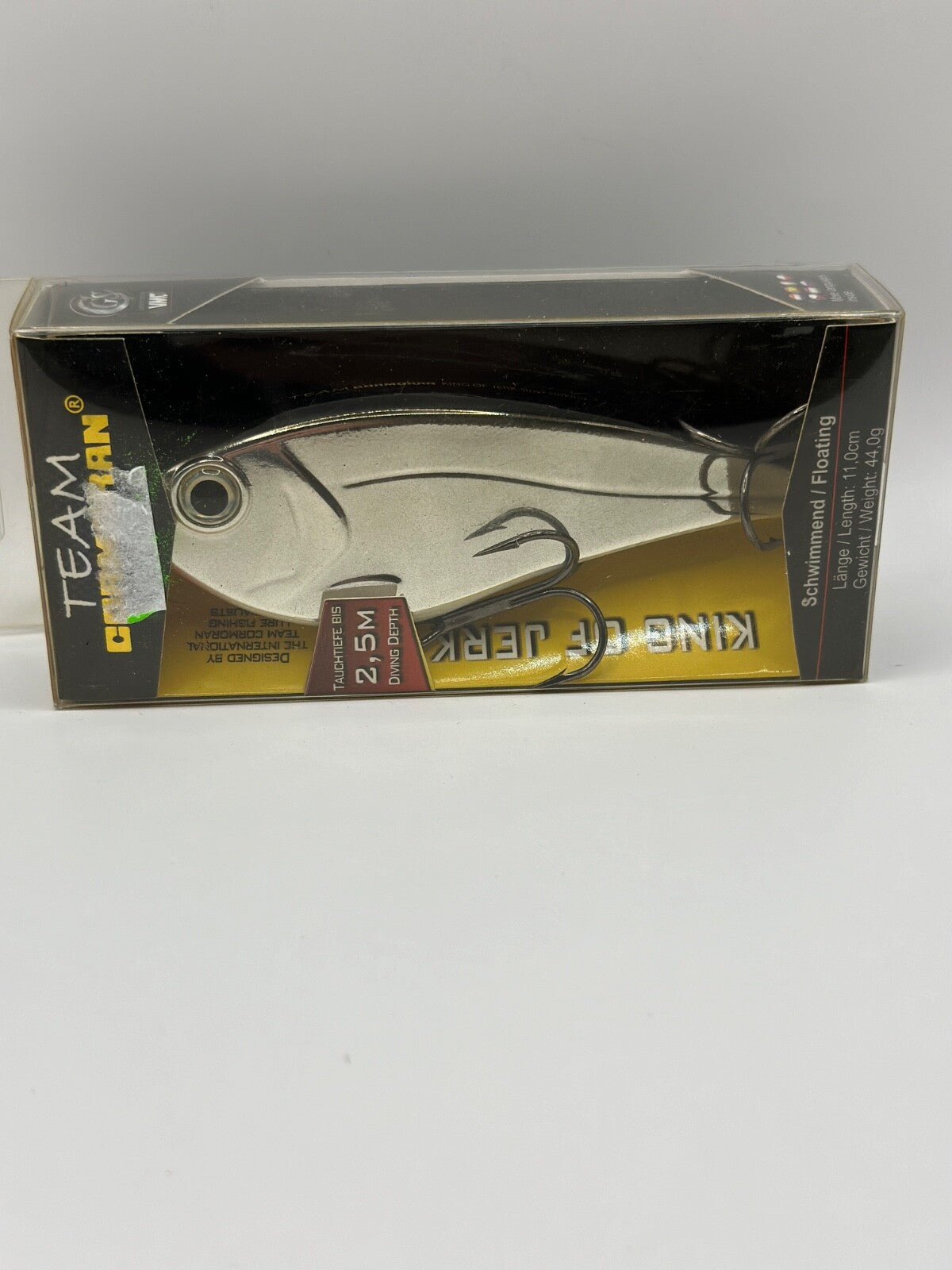Team Cormoran King of  Jerk   110mm  44g 2,5m Tauchtiefe0