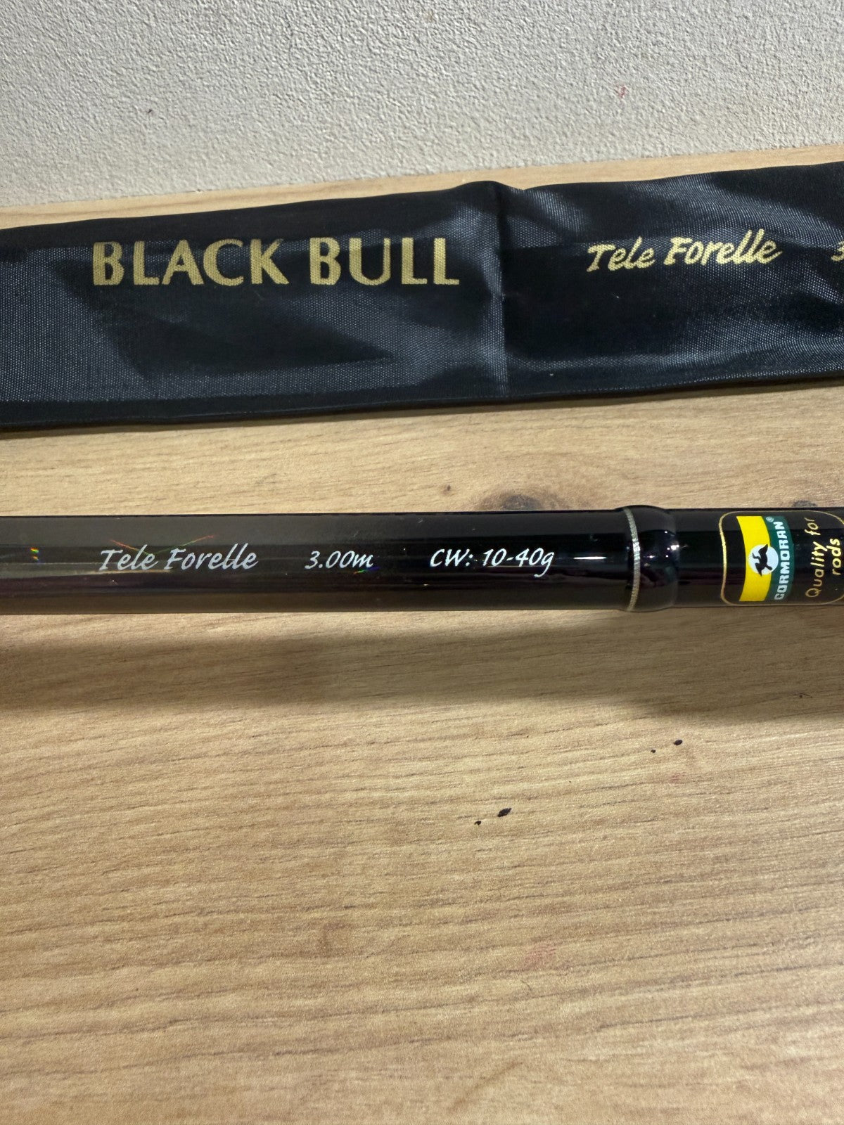 Cormoran Black Bull Tele Forelle Rute 300cm 1040g4