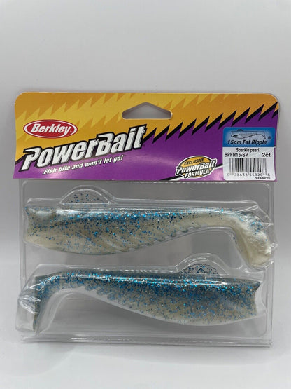 Berkley Powerbait 15cm Fat Ripple, Angelzubehör, Gummifisch