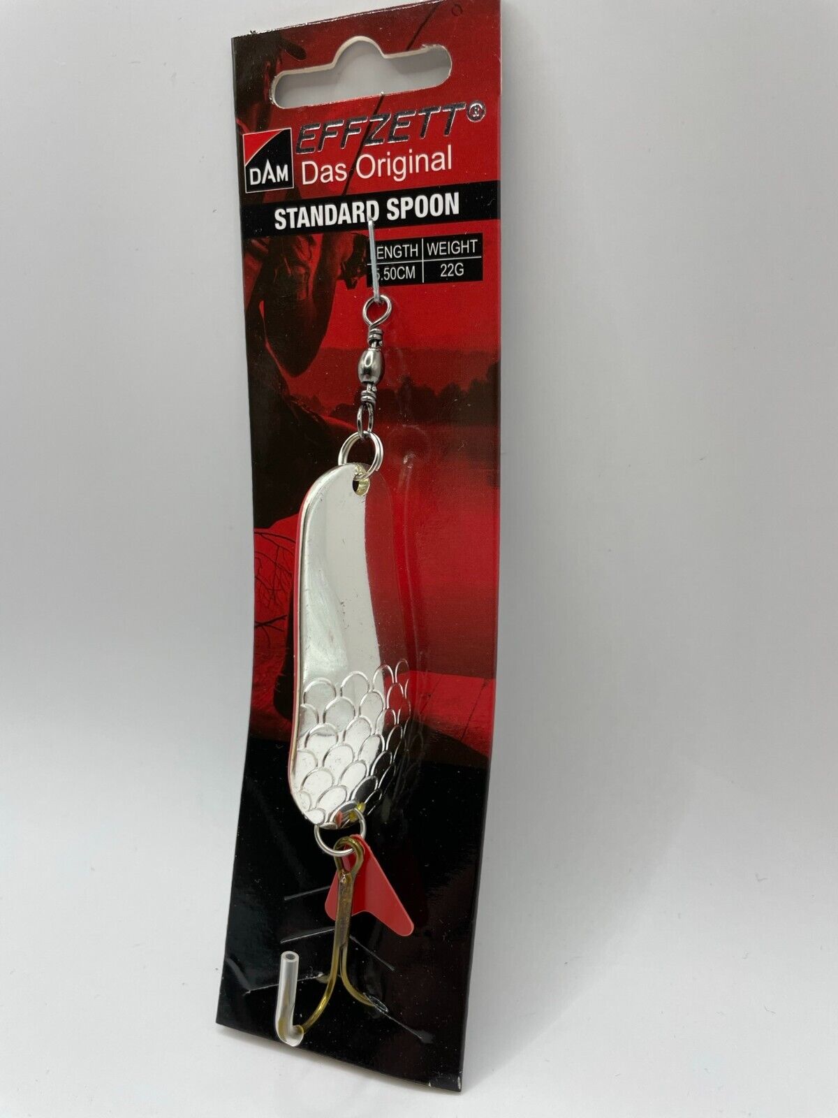 DAM Effzett Standard Spoon 22g Silber / Gold Blinker 5,5cm