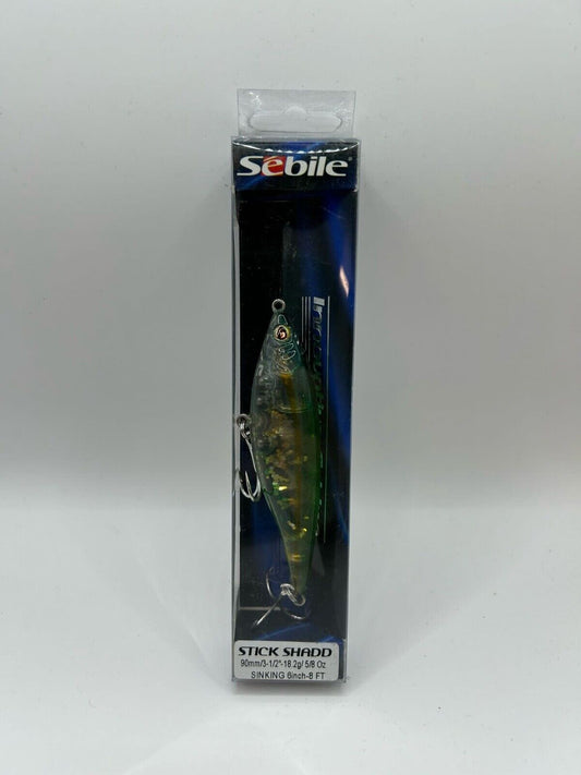 Sebile Stick Shadd 90mm 18,2g Sinking 6inch-8 FT, Wobbler, Angelzubehör