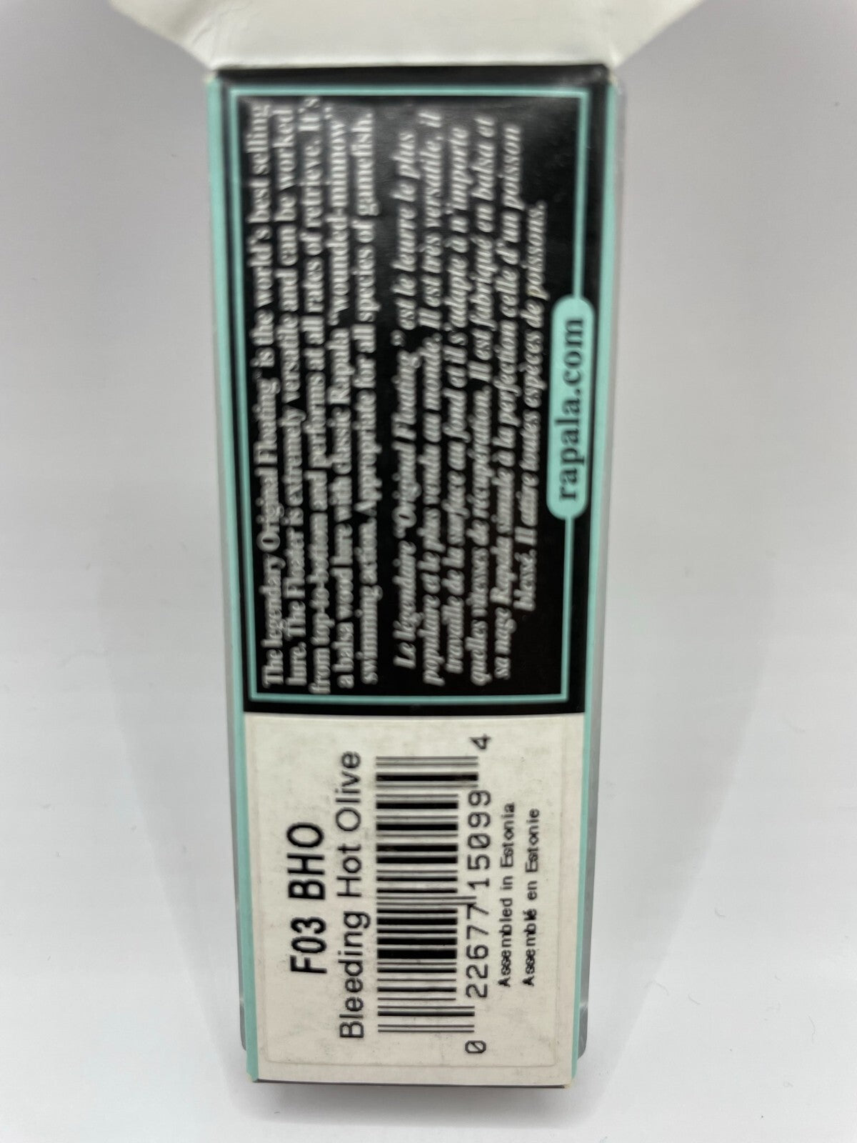 Rapala Original Floating F3 BHO Bleeding Hot Olive Wobbler1