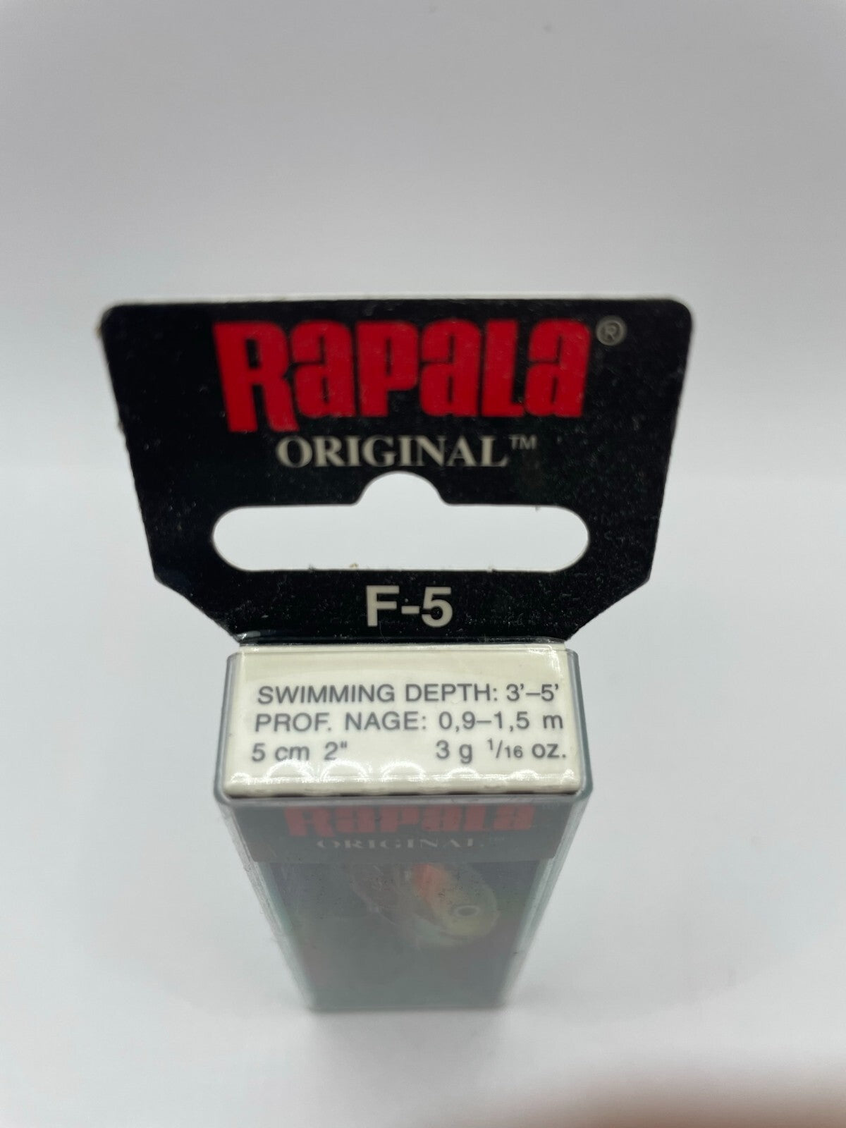 Rapala Original Floating F5 YP Yellow Perch Wobbler1