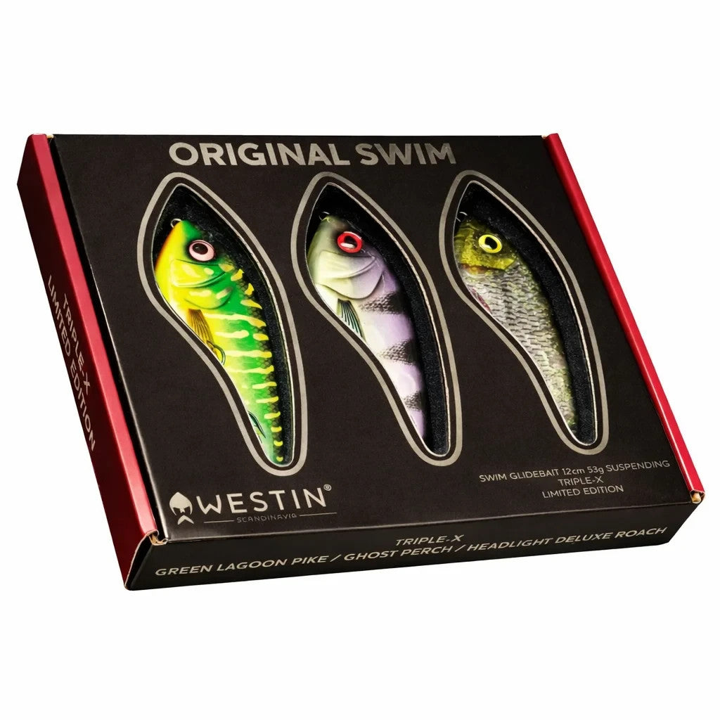 Westin Swim Glidebait 3pcs. Box 12cm 53g Suspending Limitierte Edition0