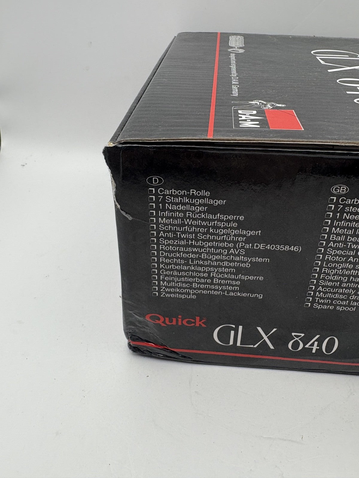 DAM Quick GLX 840 Rolle3