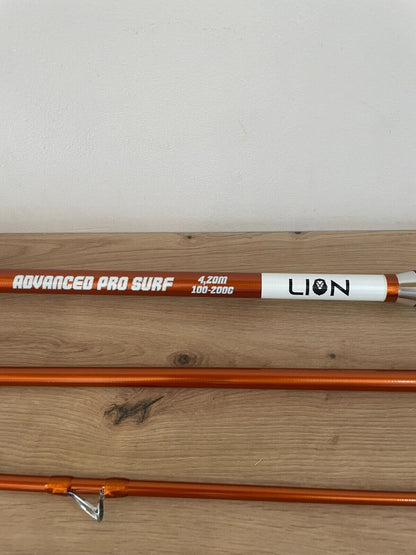 Lion Advanced Pro Surf 420cm 100-200g Rute