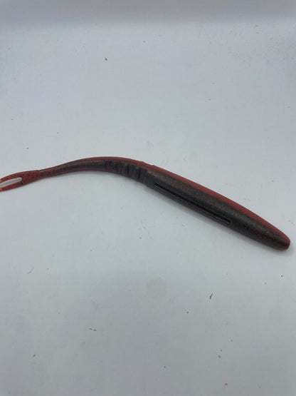 Gummifische 23cm knallig rot raubfischangeln