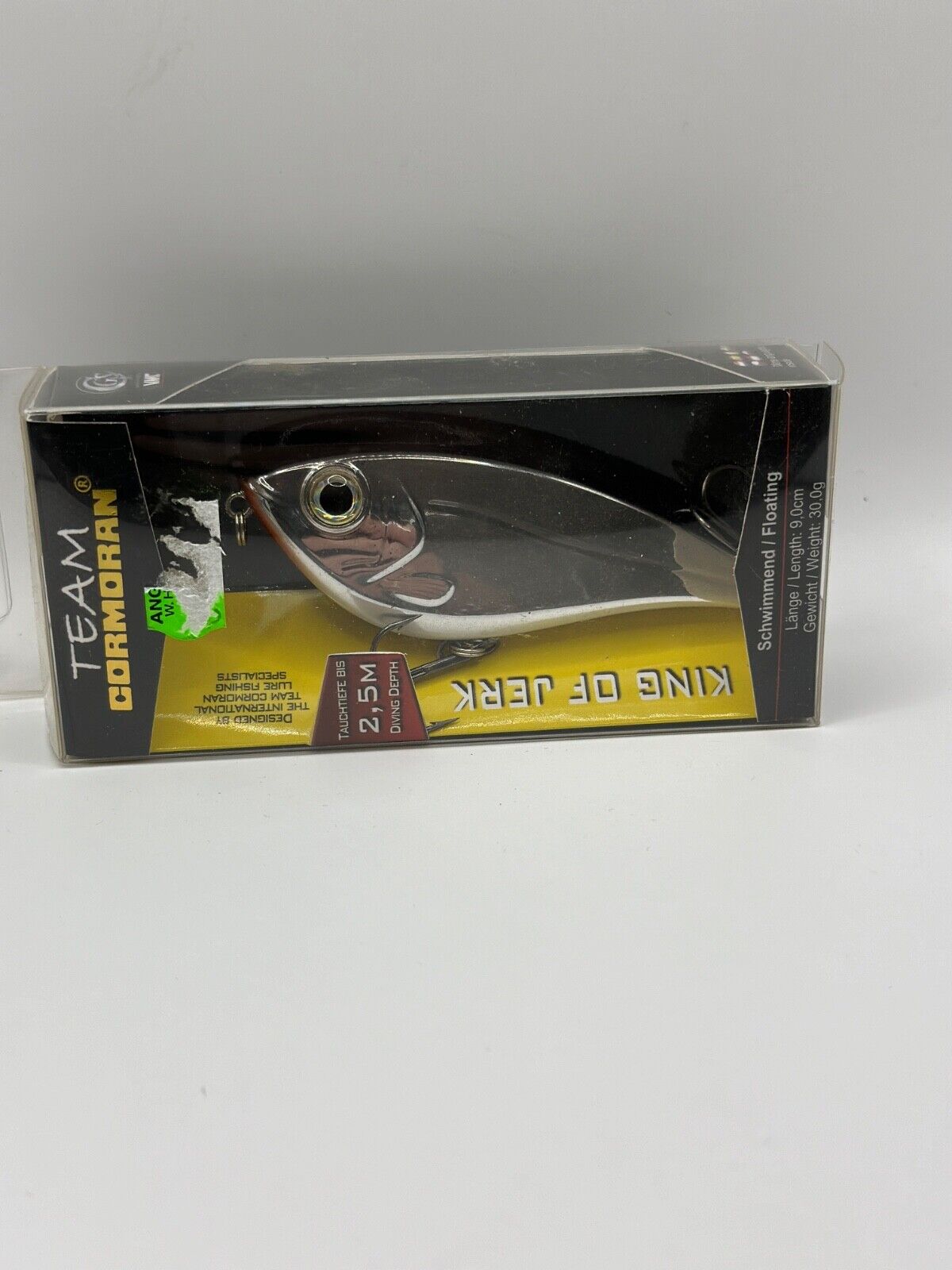 Team Cormoran King of  Jerk   90mm  30g  Floating 2,5m Tauchtiefe