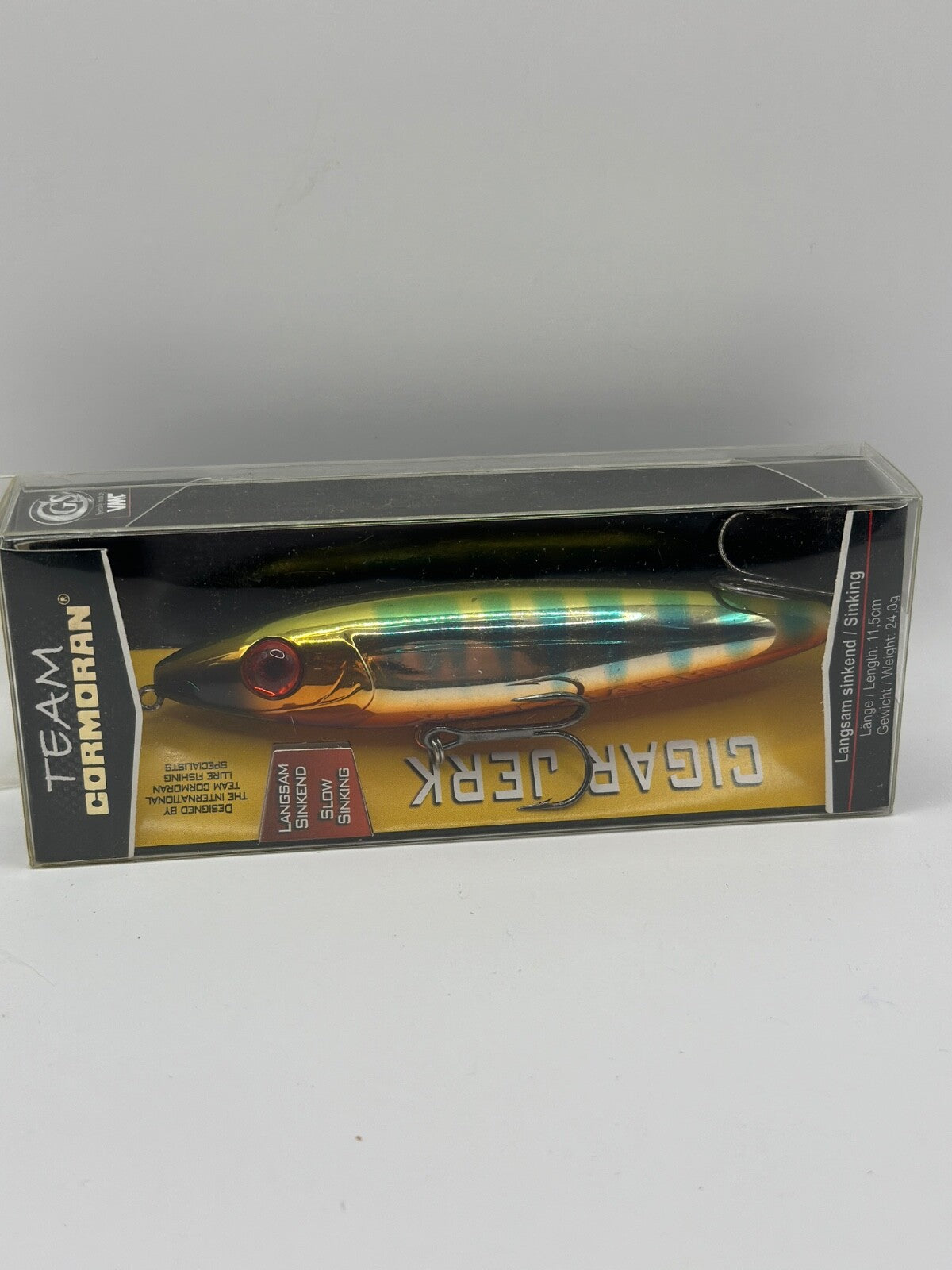 Team Cormoran CIGAR Jerk /  11,5cm 24,0g  Slow Sinking , Wobbler0