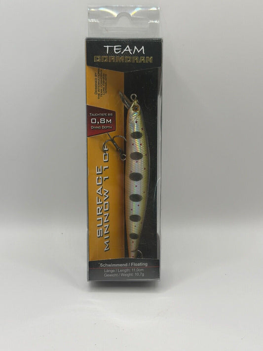 Team Cormoran Surface Minnow 110F /  11,0cm 10,7g Floating , Wobbler