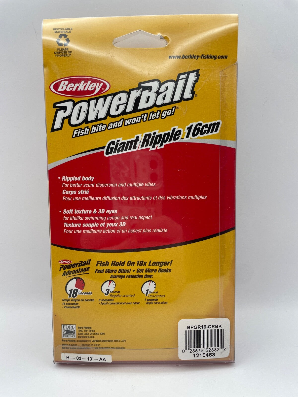 Berkley PowerBait Giant Ripple 16cm Gummifisch Angelzubehör1