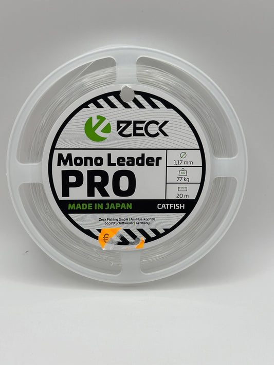 Zeck Mono Leader Pro 1,17mm Wallerschnur, Angelschnur, Angelzubehör0