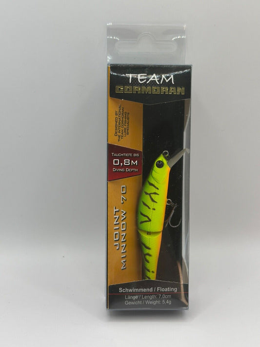 Team Cormoran Joint Minnow 70/  7,0cm 5,4g Floating , Wobbler