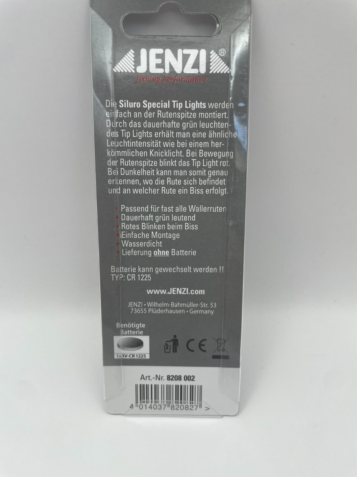 Jenzi Siluro Special TipLight Licht für Rutenspitze2
