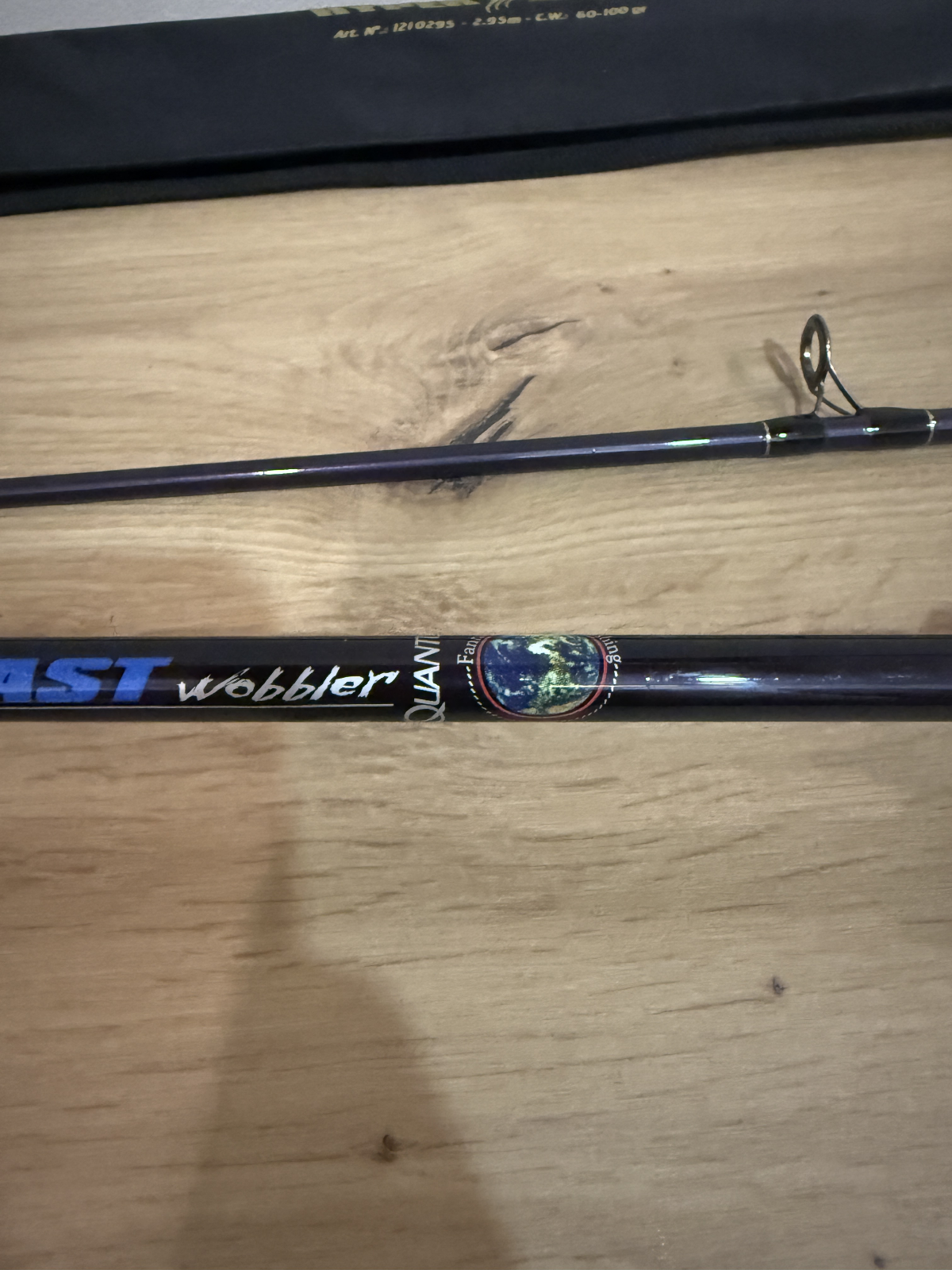 Quantum Hyper Cast Wobbler 295cm 60100g Rute2