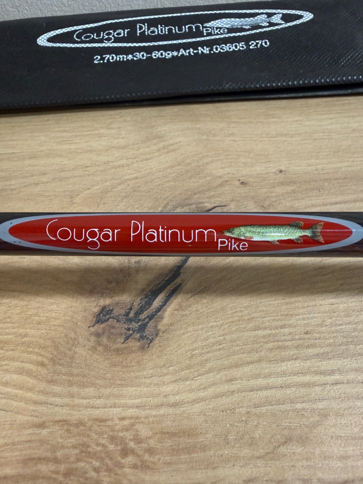 DAM Eurostar Cougar Platinum Pike Rute 270cm 3060g4