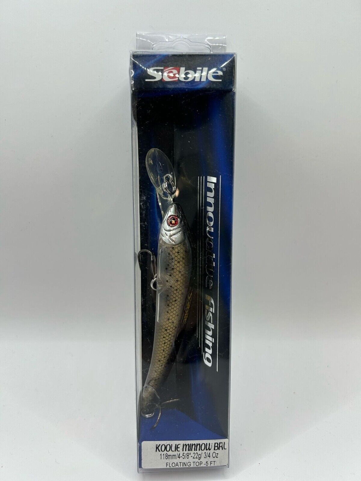 Sebile Koolie Minnow BRL 118mm 22g Floating TOP 5FT, Wobbler, Angelzubehör