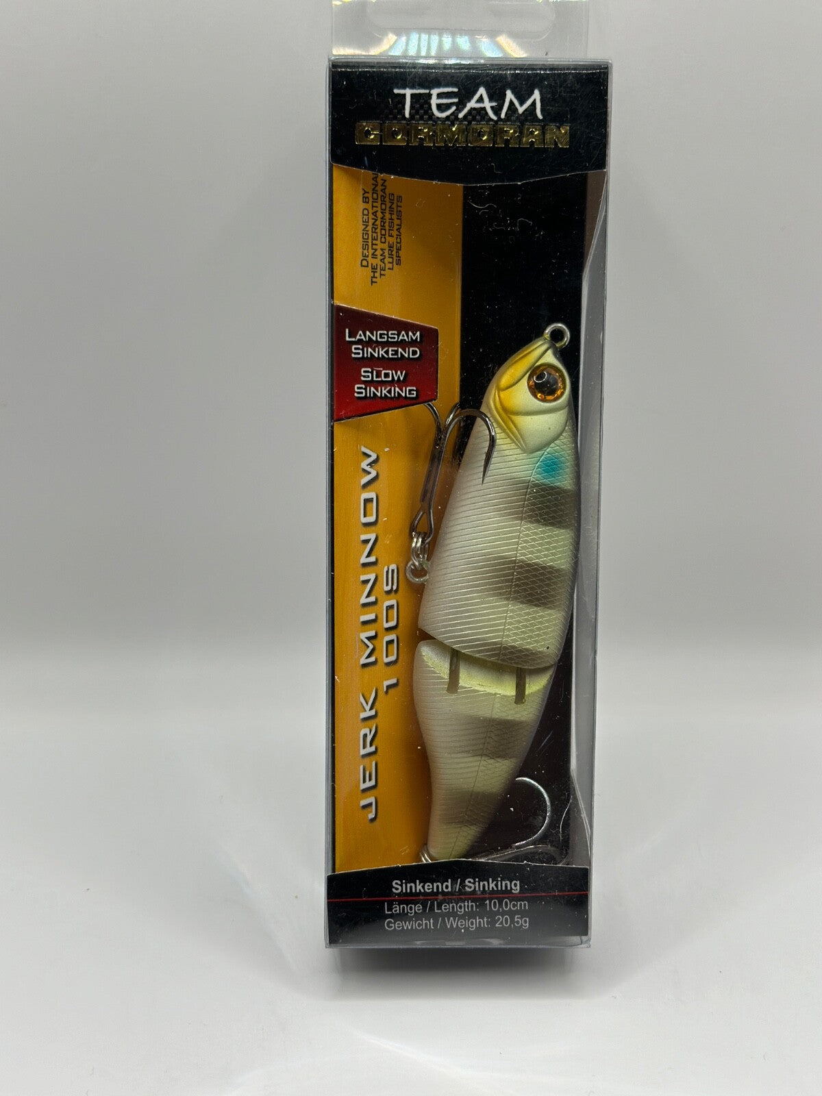 Team Cormoran Jerk Minnow 100S /  10,0cm 20,5g Sinking , Wobbler0