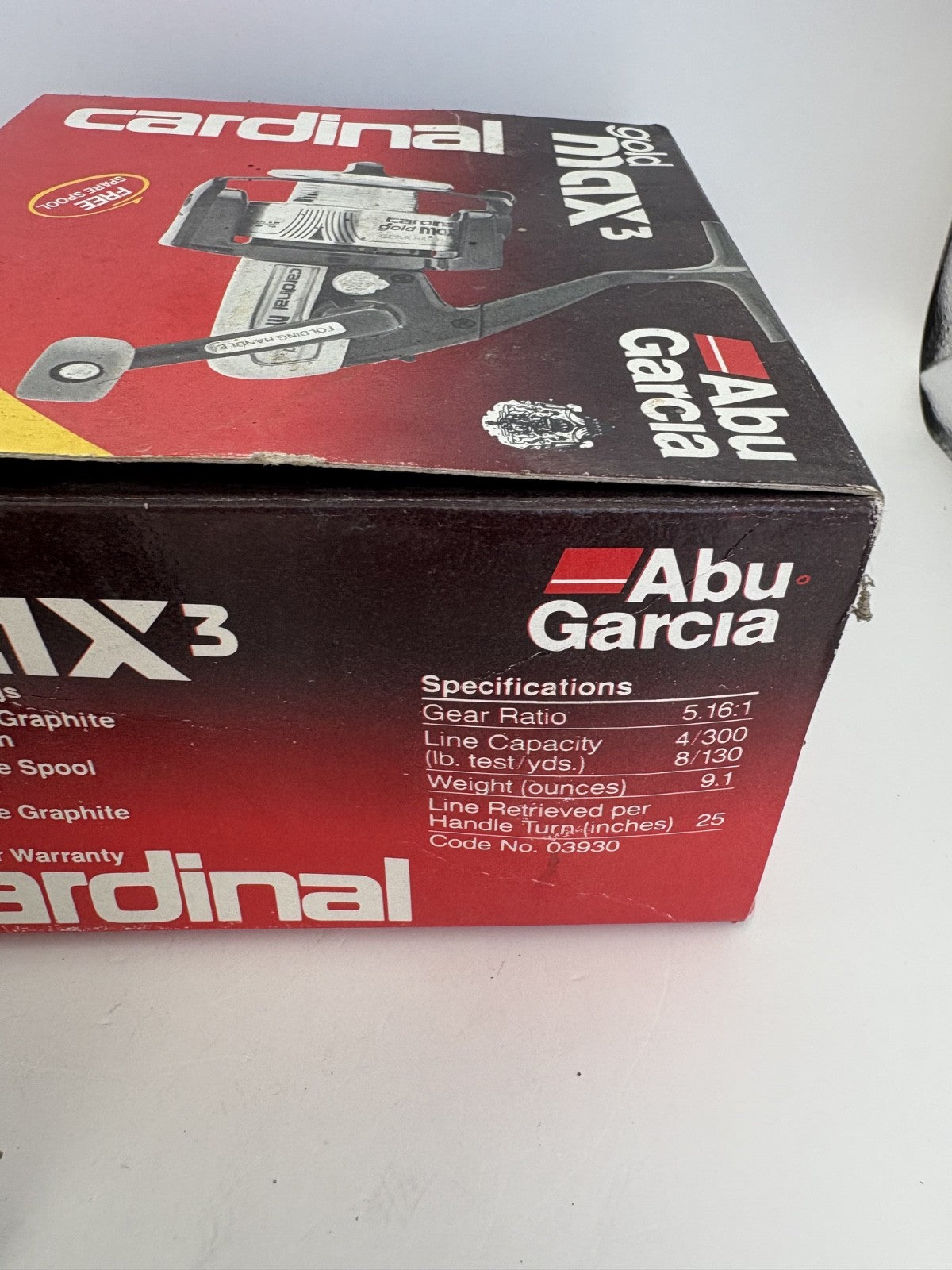 Abu Garcia Cardinal Gold Max 3, Rolle Angelzuhör4