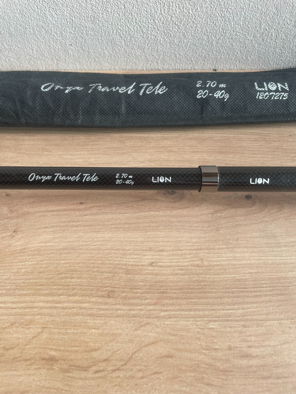 Lion Onyx Travel Tele Rute 270cm 2040g2