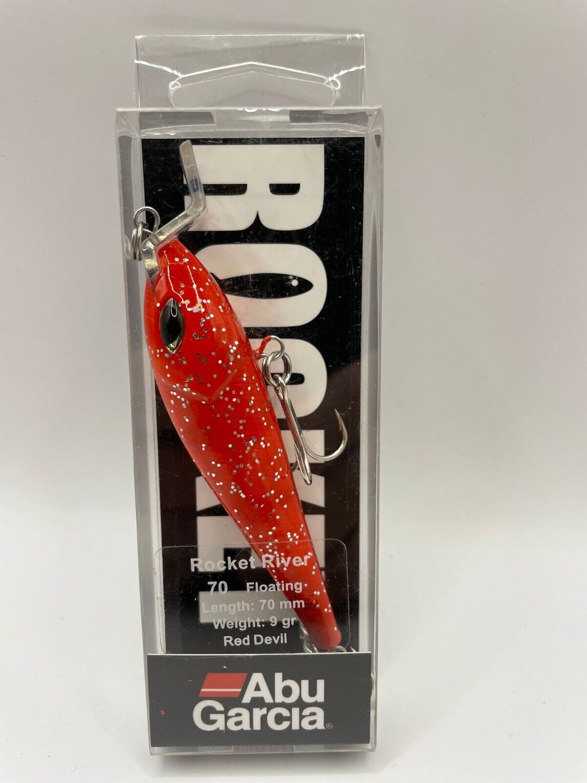 Abu Garcia Rocket River  70mm Floating 9g Red Devil