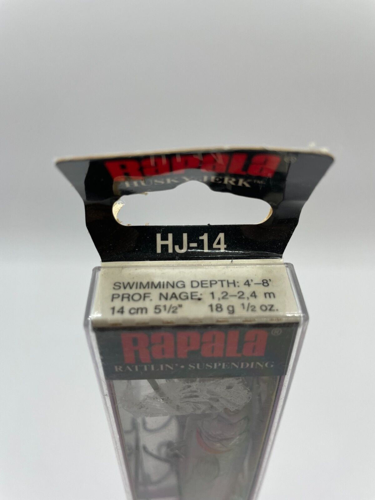 Rapala Down Deep Huskyjerk HJ-14 Glass Minnow Wobbler Spinnfischen Angelzubehör