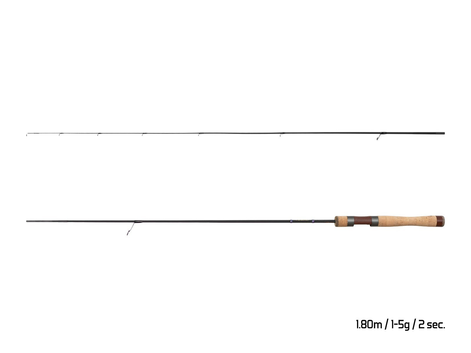 Delphin TROUTERA HardLure Spinnrute 180 cm  1-5g  2 Teile1