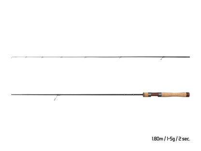 Delphin TROUTERA HardLure Spinnrute 180 cm  1-5g  2 Teile1