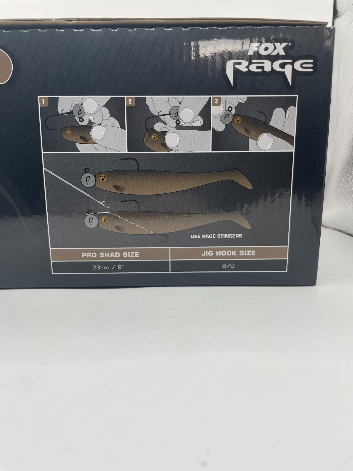 Fox Rage Pro Shad Natural Classic 2  Pike 23 cm Gummifisch4