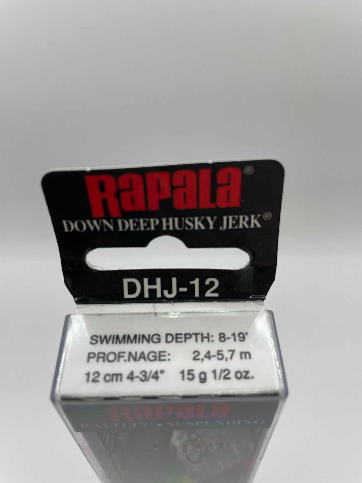 Rapala Down Deep Huskyjerk DHJ12 Fire Tiger Wobbler Spinnfischen Angelzubehör1