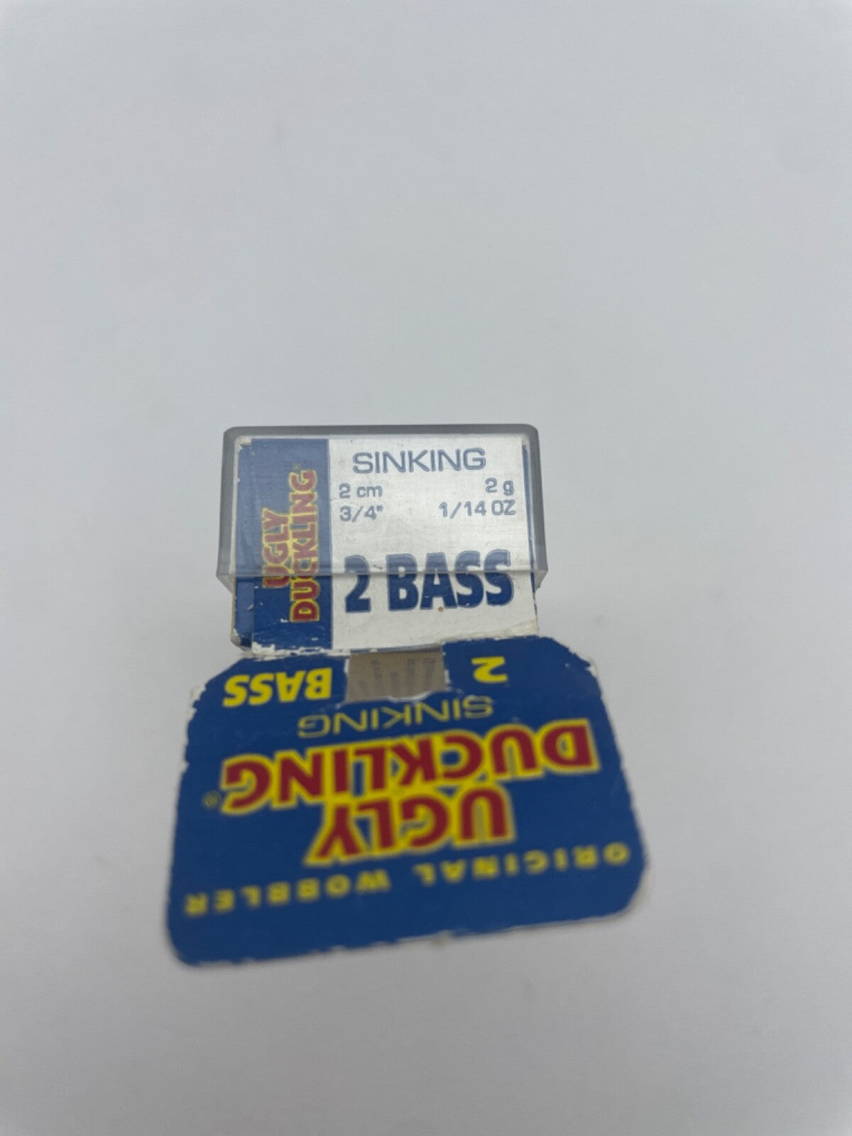 Ugly Ducking sinking 2cm Wobbler Angelzubehör 2Bass1