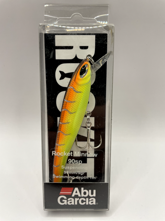 Abu Garcia Rocket Minnow 90sp 9g, Wobbler Angelzubehör Spinnfischen