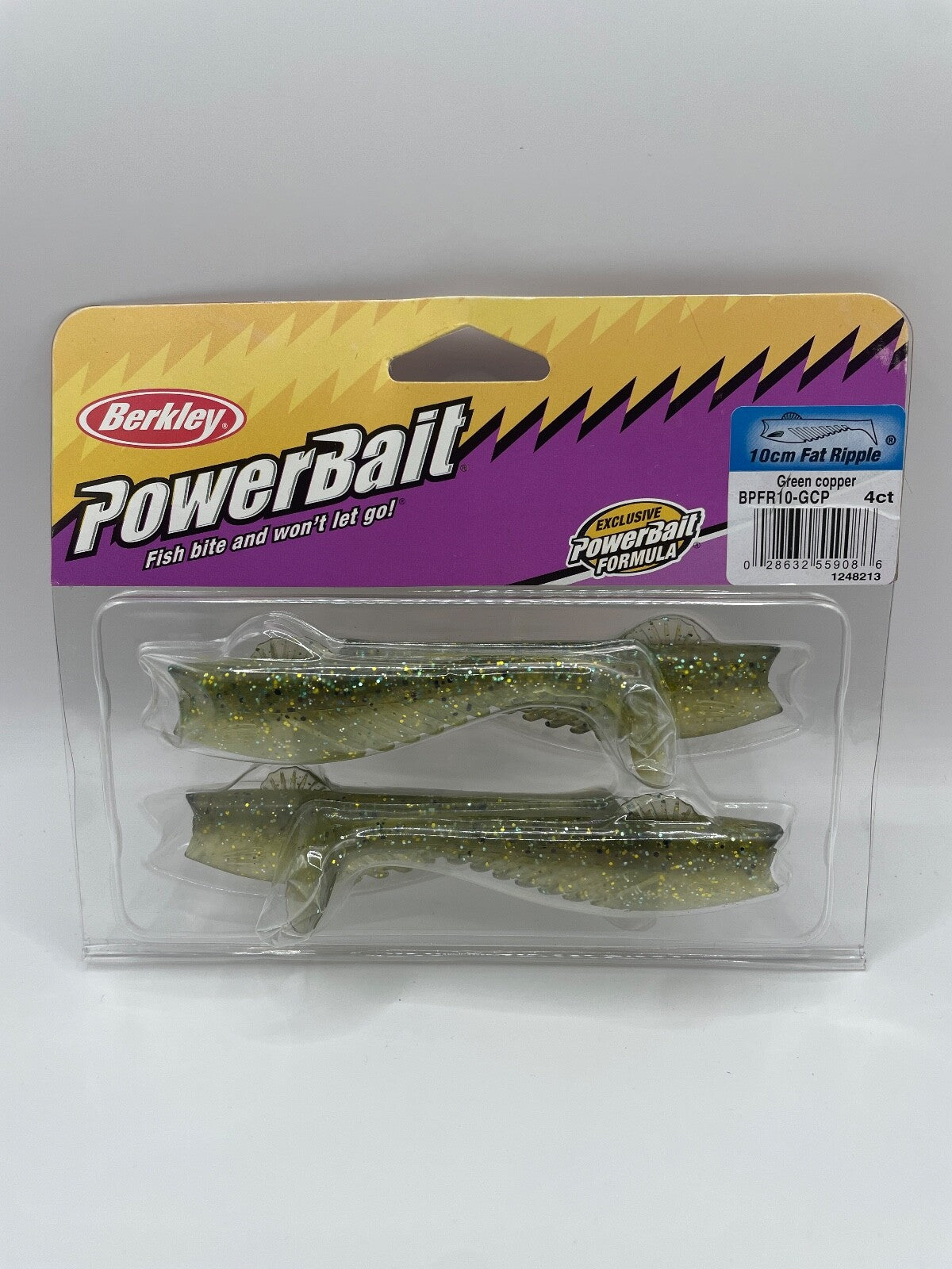 Berkley Powerbait 10cm Fat Ripple, Angelzubehör, Gummifisch0