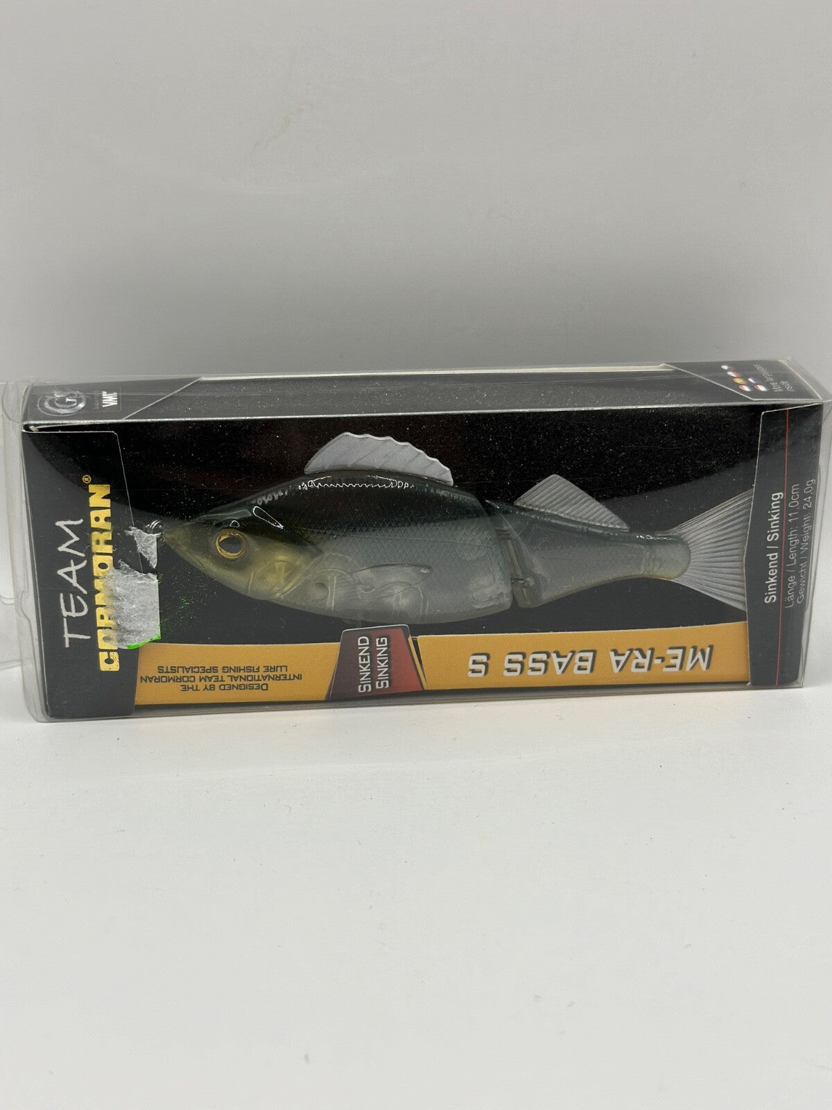 Team Cormoran MERA Bass S /  11,0cm 24,0g Sinking , Wobbler0