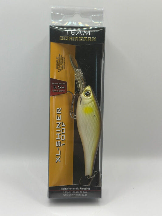 Team Cormoran XL-Shiner 100F  /  10,0cm 23,5g Floating , Wobbler