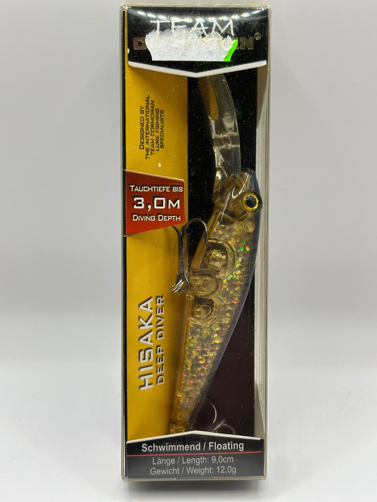 Team Cormoran Hisaka Deep Diver  /  9,0cm 12,0g Floating, Wobbler0