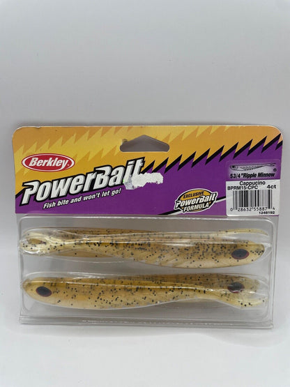 Berkley Powerbait 5 3/4" Ripple Minnow, Angelzubehör, Gummifisch