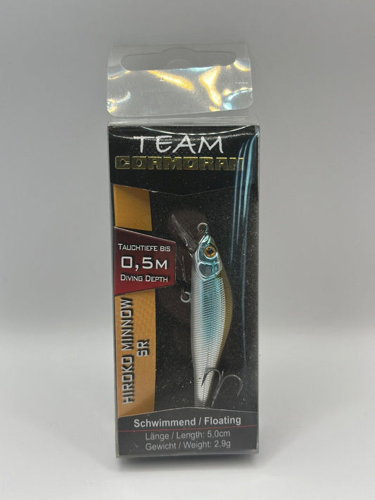 Team Cormoran Hiroko Minnow SR 5,0cm 2,9g Floating , Wobbler