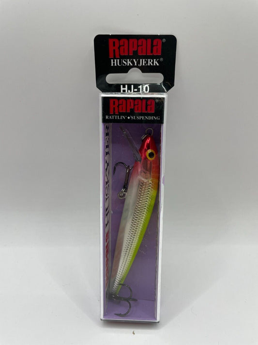 Rapala Huskyjerk HJ-10 Clown Wobbler Spinnfischen Angelzubehör