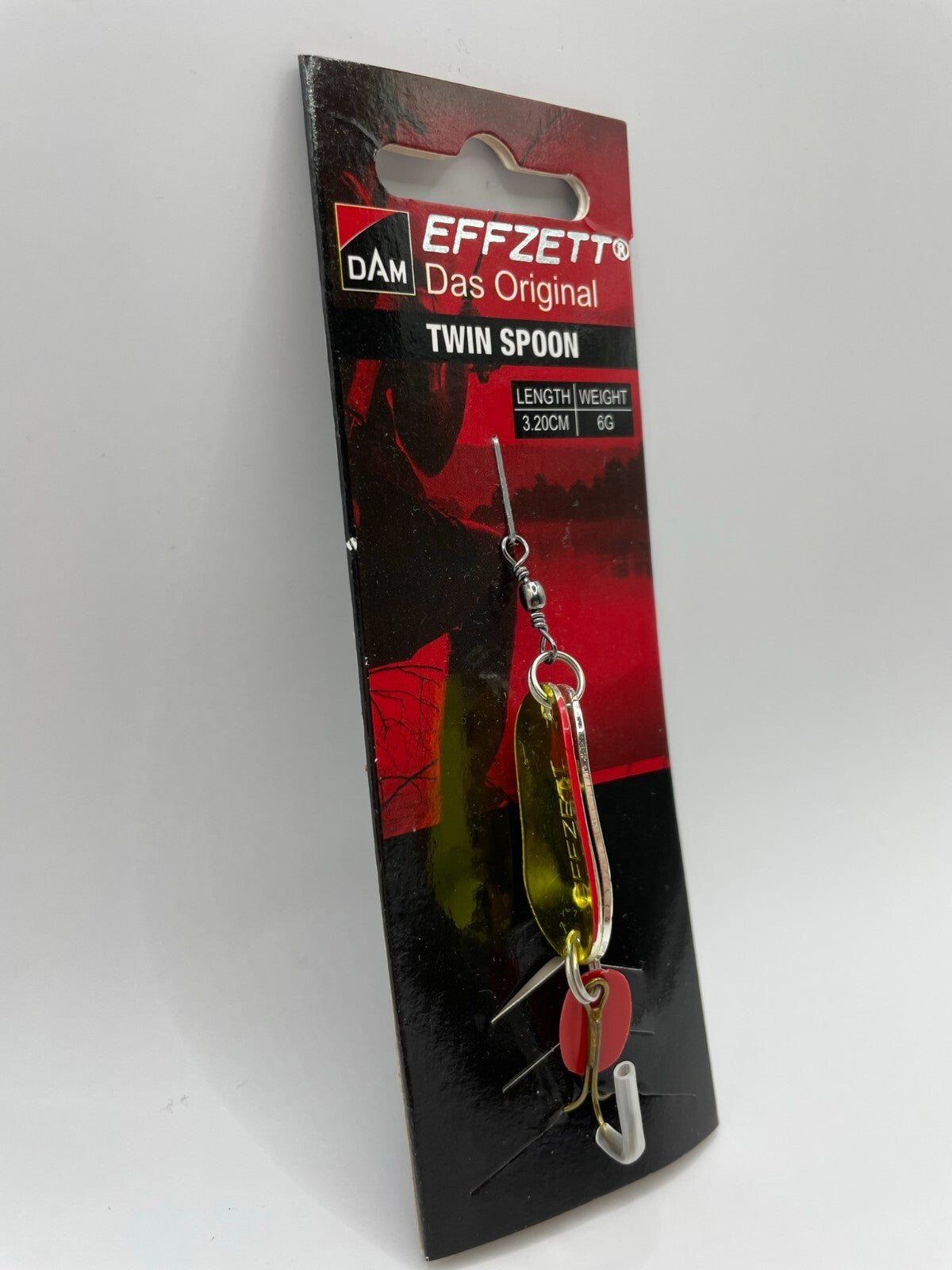 Dam Effzett Twin Spoon Doppelblinker 6g Silber / Gold Blinker2