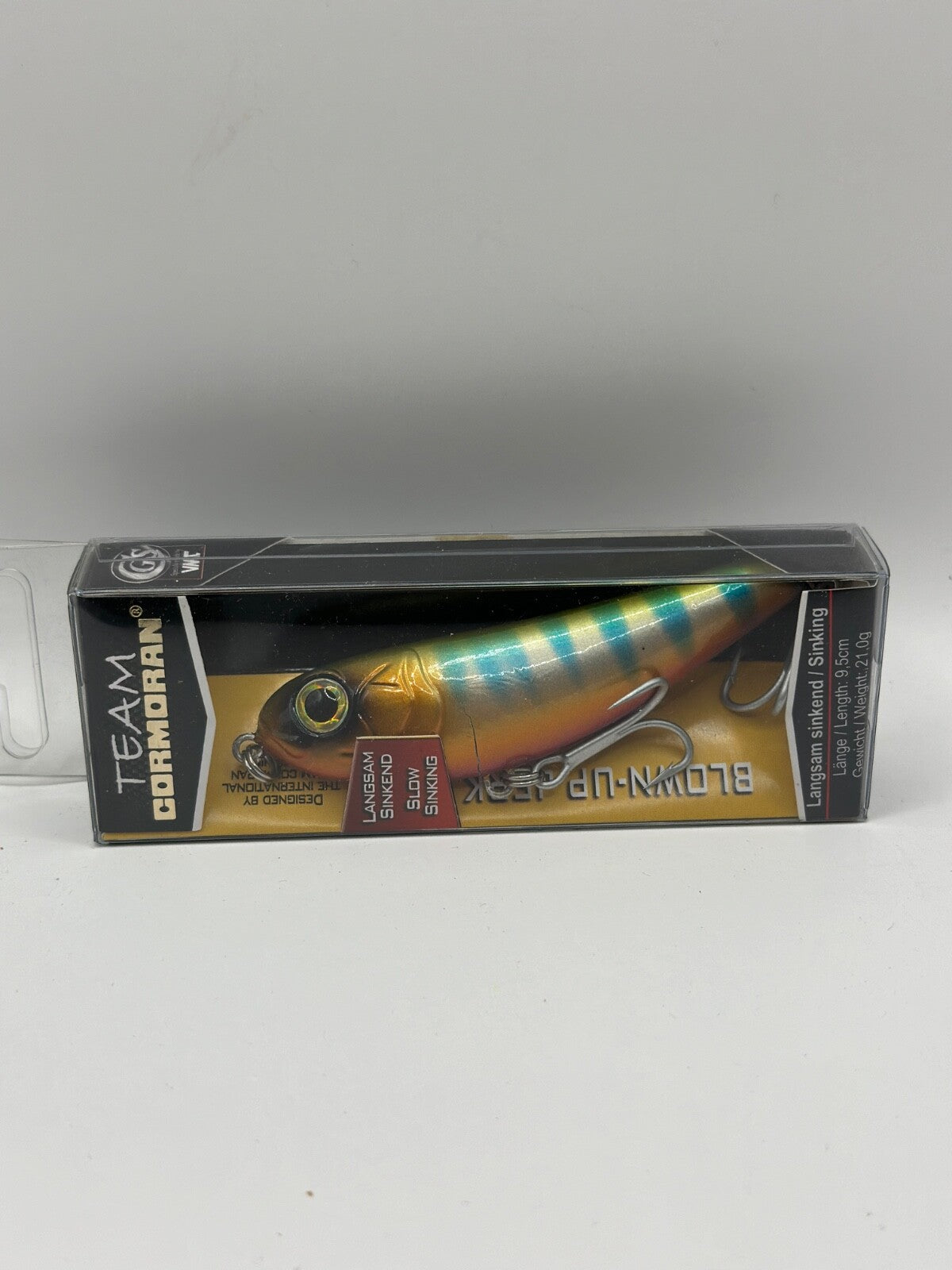 Team Cormoran BlownUp Jerk /  9,5cm 21,0g  Slow Sinking , Wobbler0