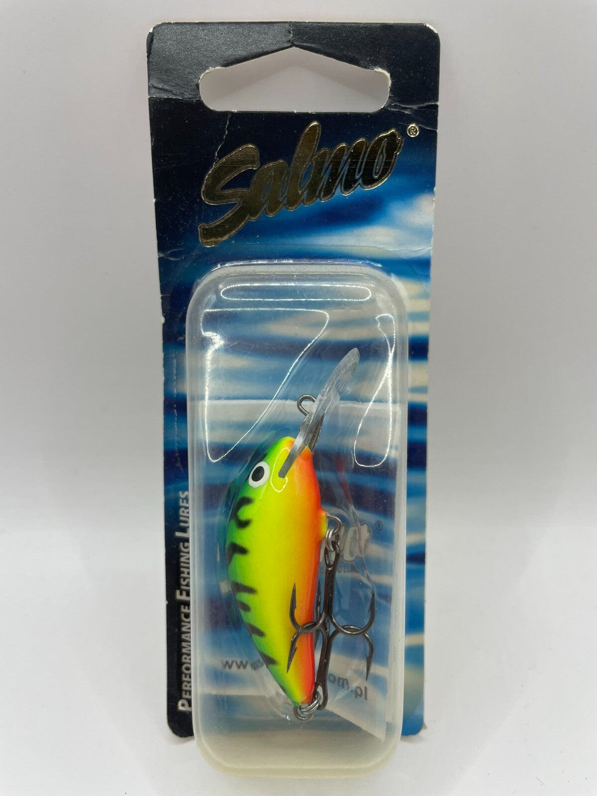 Salmo Hornet 4F Green Tiger 4cm 3g Floating0