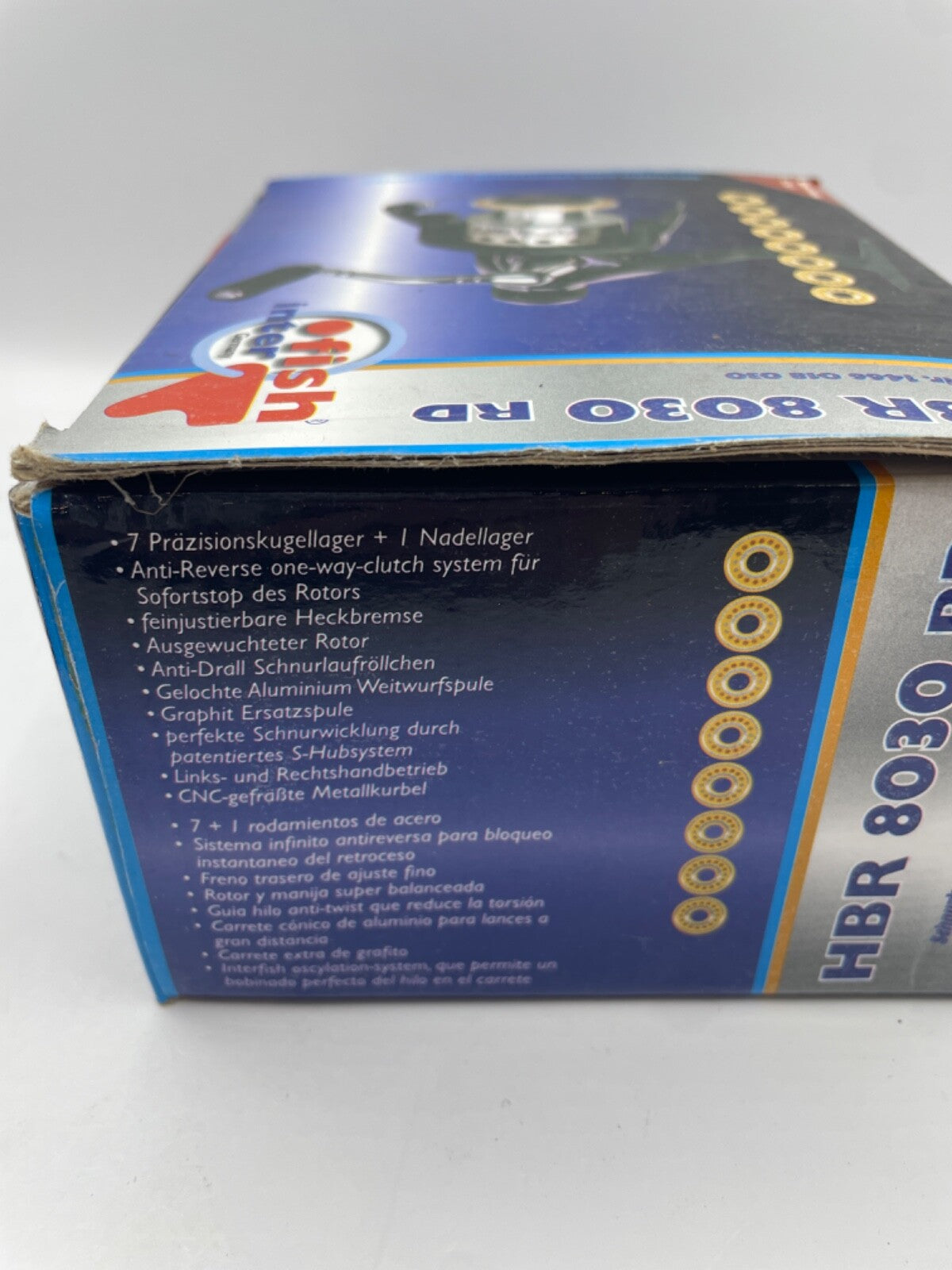 Interfish HBF 8030 RD Rolle, Angelrolle2