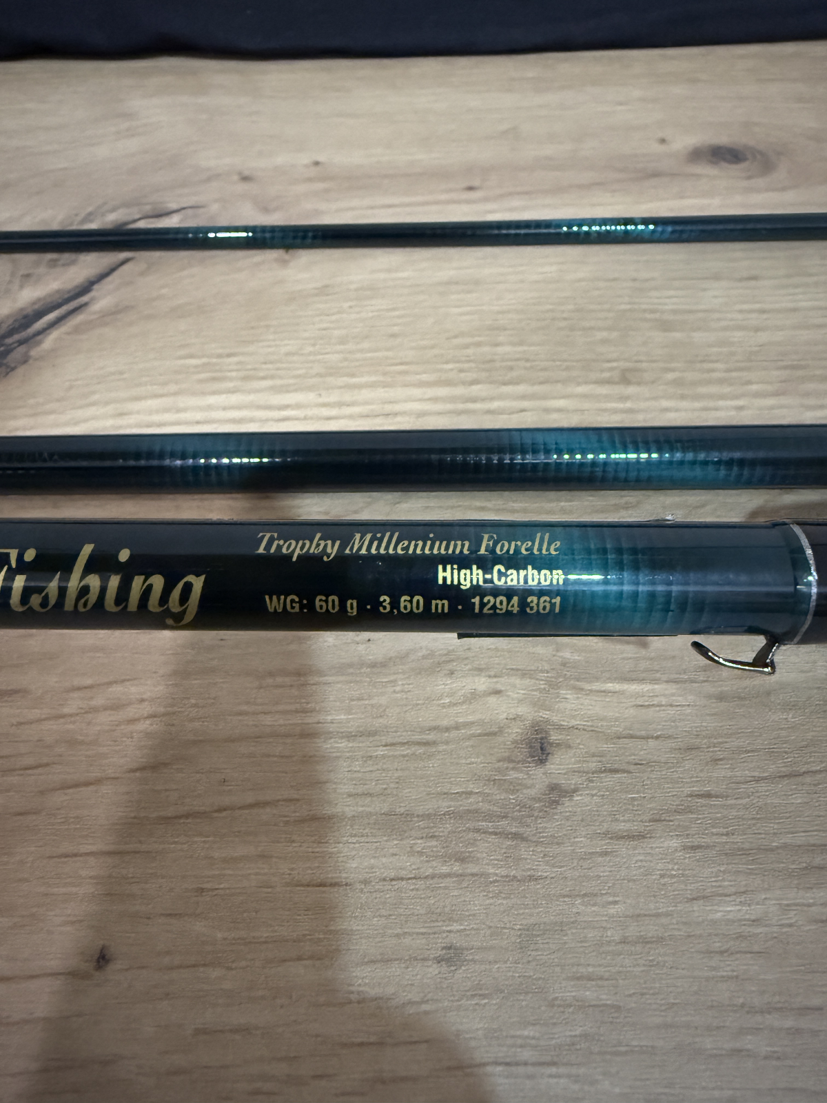 Zebco Trophy Millenium Forelle Fantastic World of Fishing 3,60m 50g Rute3