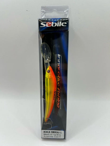 Sebile Koolie Minnow LL  90mm 11g Floating 8-20FT, Wobbler, Angelzubehör