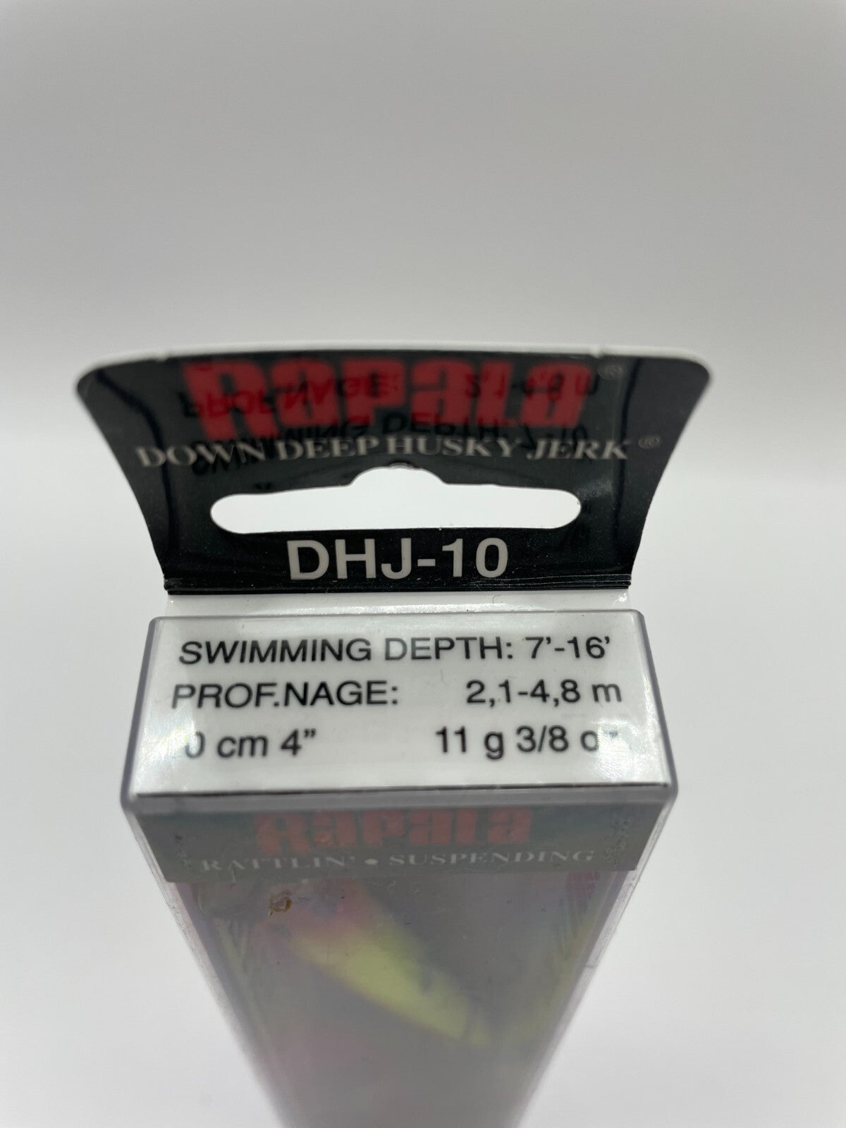 Rapala Down Deep Huskyjerk DHJ10 Hot Tiger Wobbler Spinnfischen Angelzubehör1