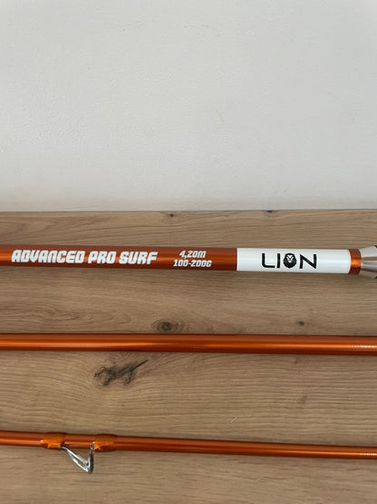 Lion Advanced Pro Surf 420cm 100200g Rute3